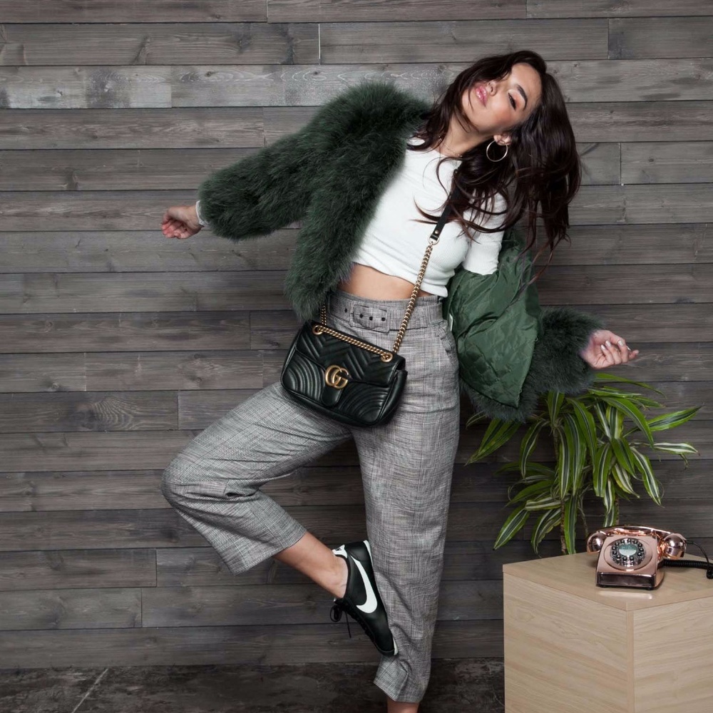 Forest Green Ostrich Jacket